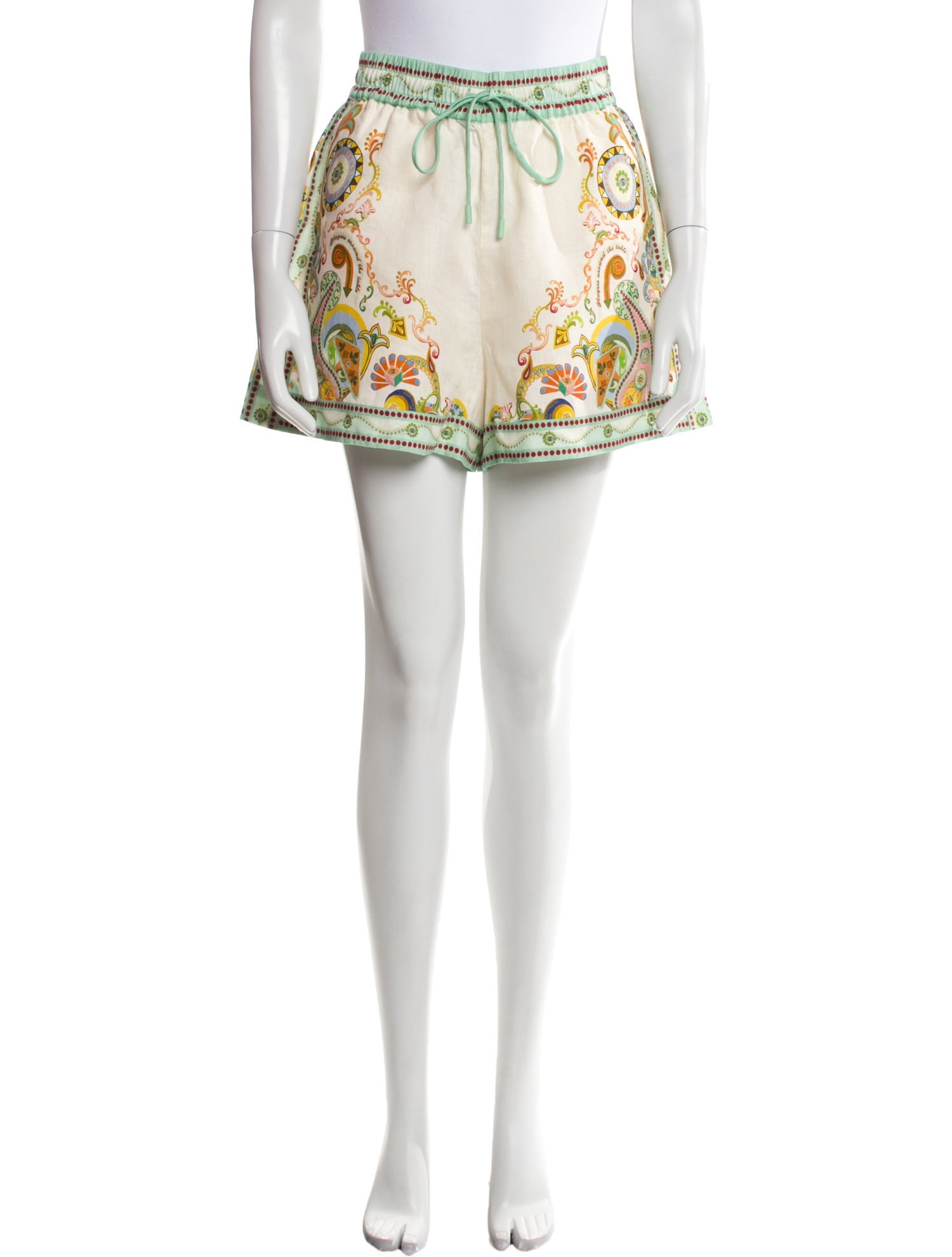 ALÉMAIS Linen Mini Shorts