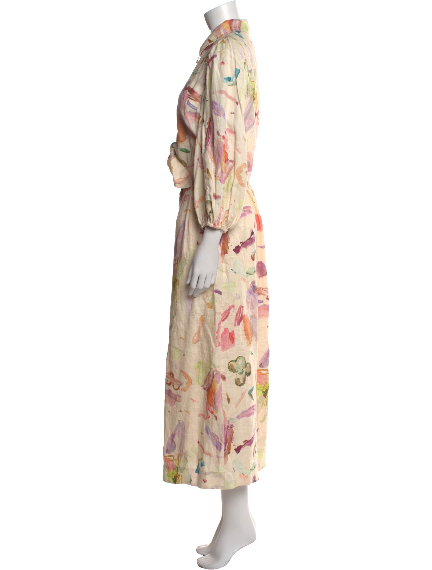 ALÉMAIS Linen Long Dress