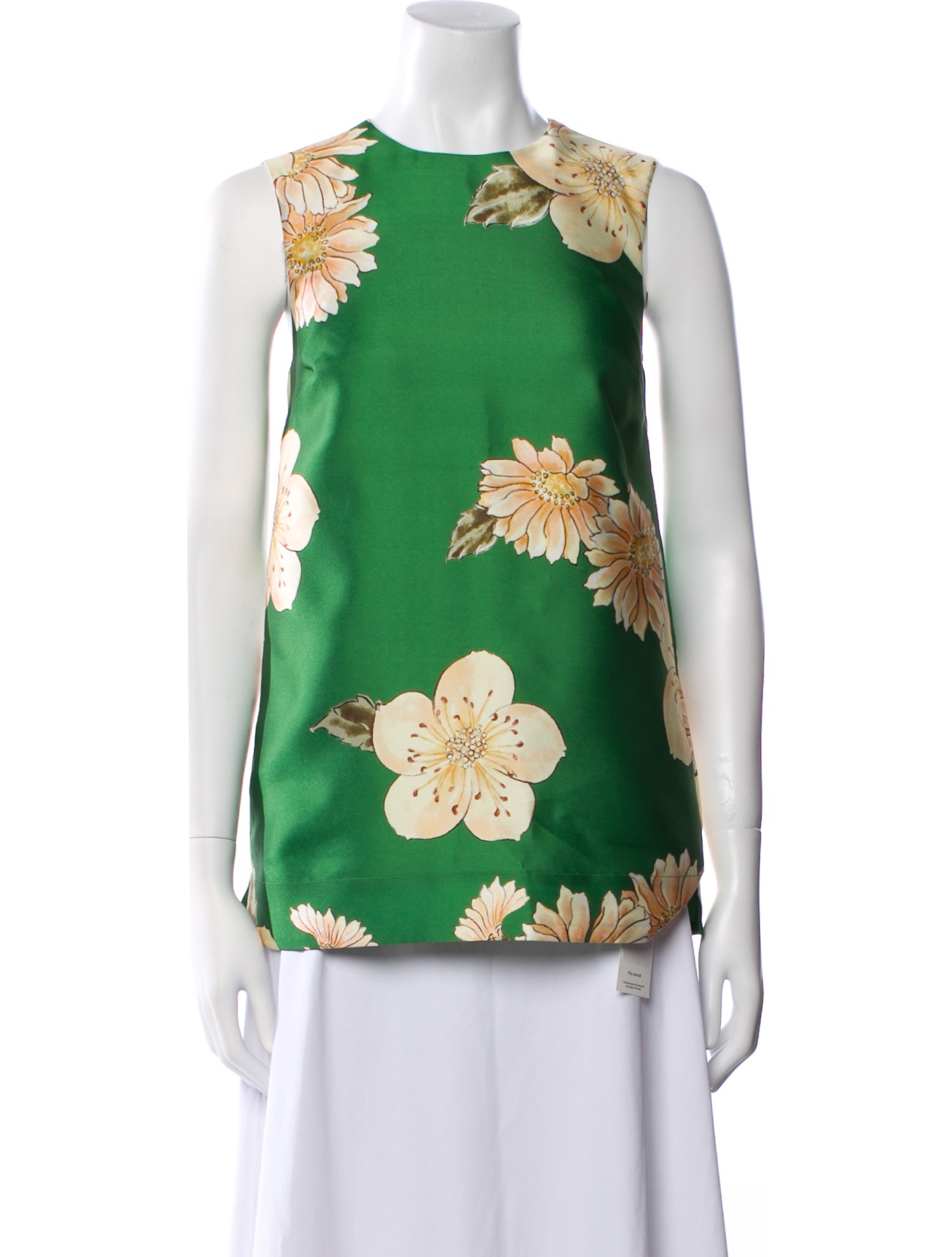 ALÉMAIS Floral Print Crew Neck Blouse w/ Tags