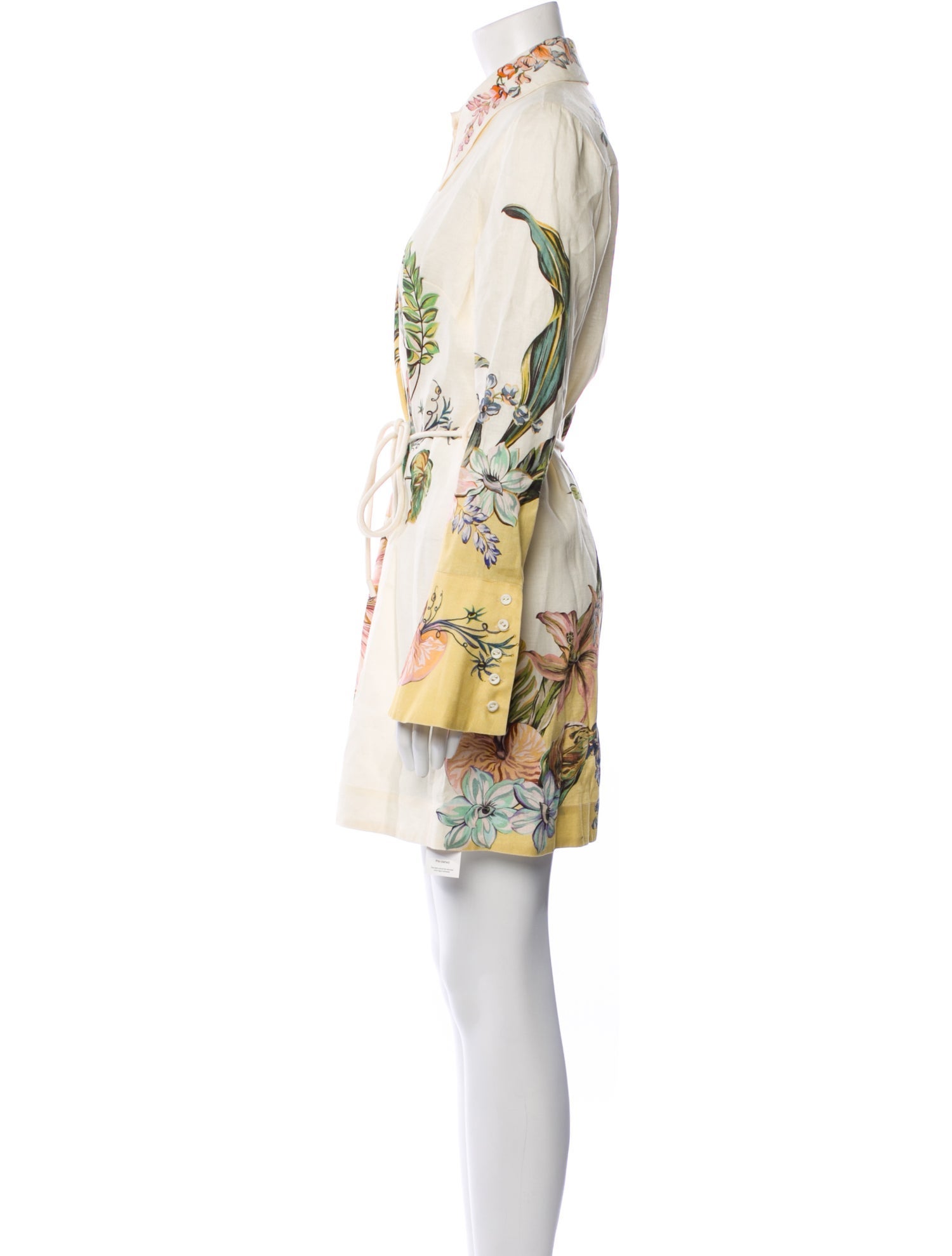 ALÉMAIS Linen Mini Dress