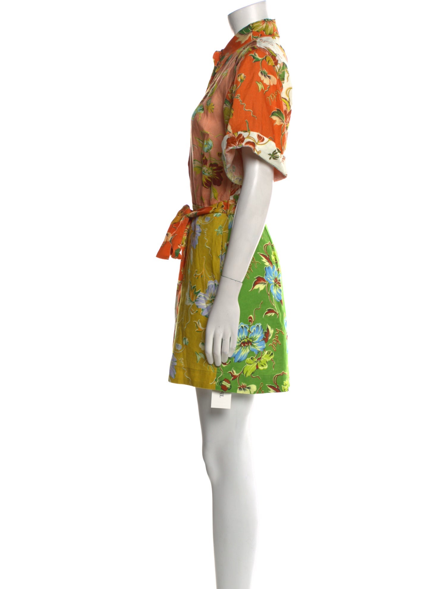 ALÉMAIS Linen Mini Dress