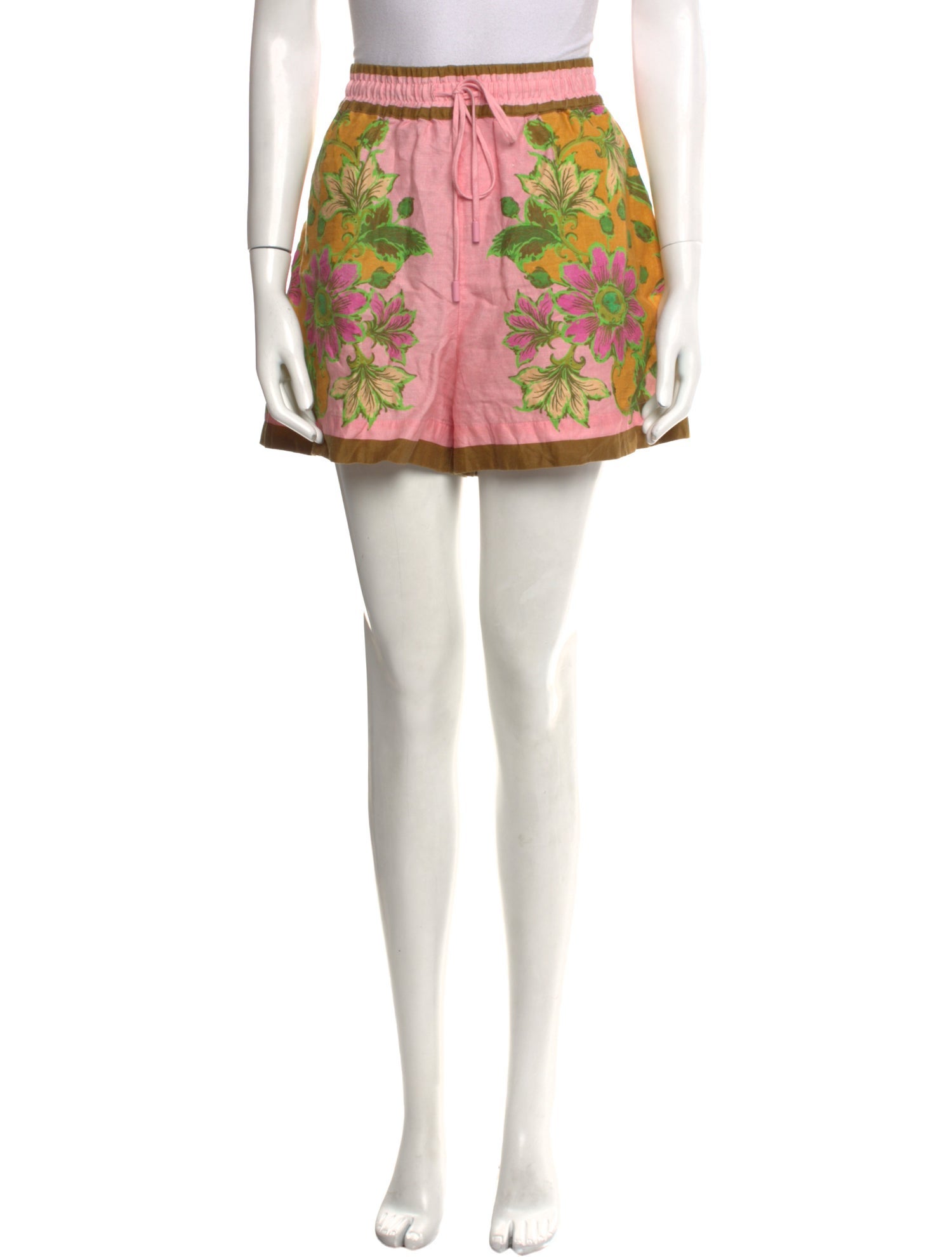 ALÉMAIS Linen Mini Shorts