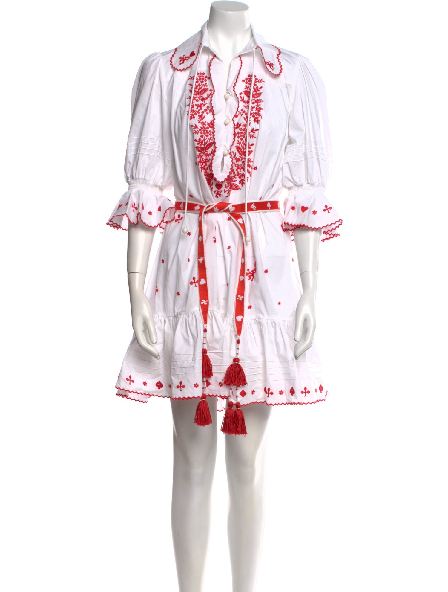 ALÉMAIS Printed Mini Dress