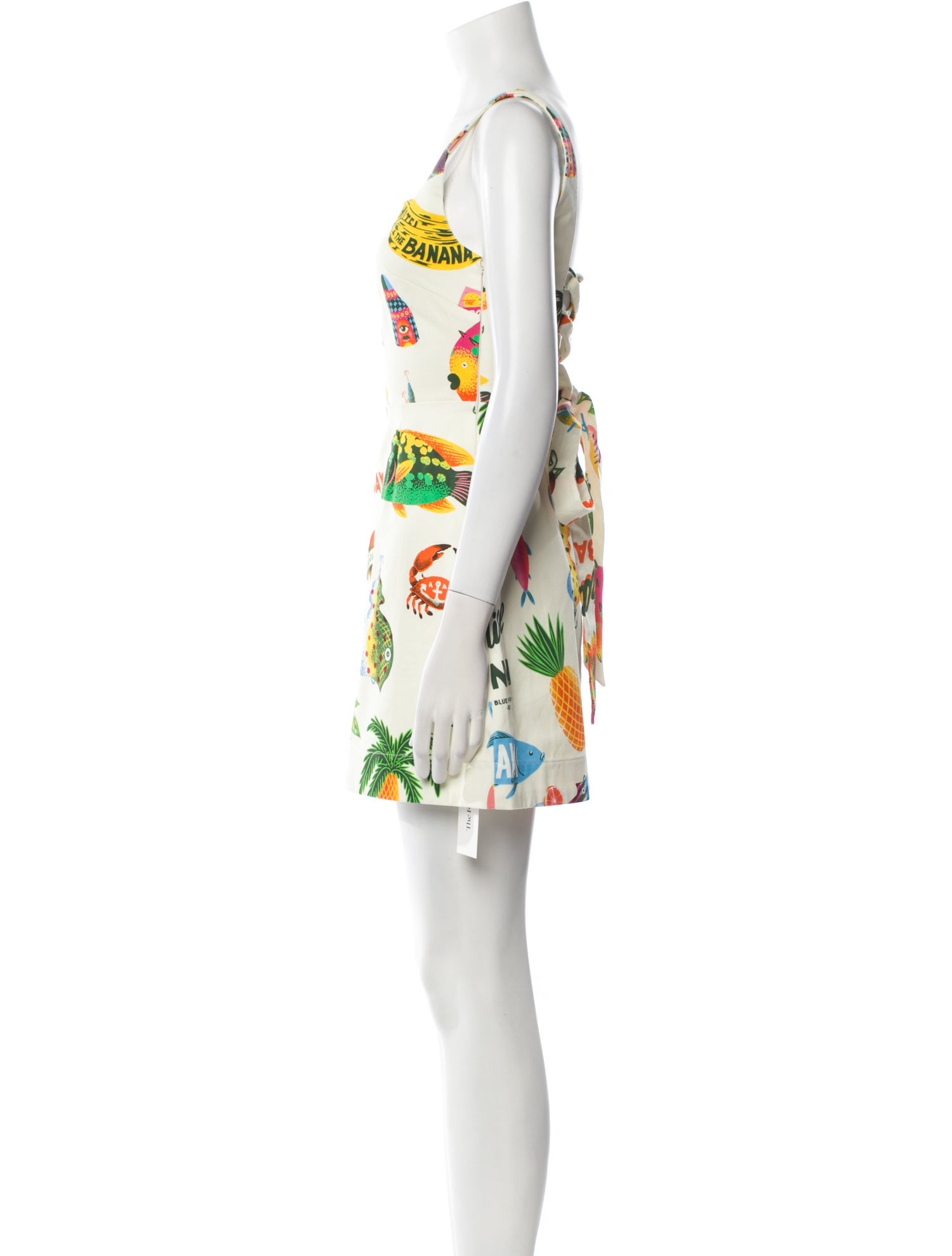 ALÉMAIS Linen Mini Dress