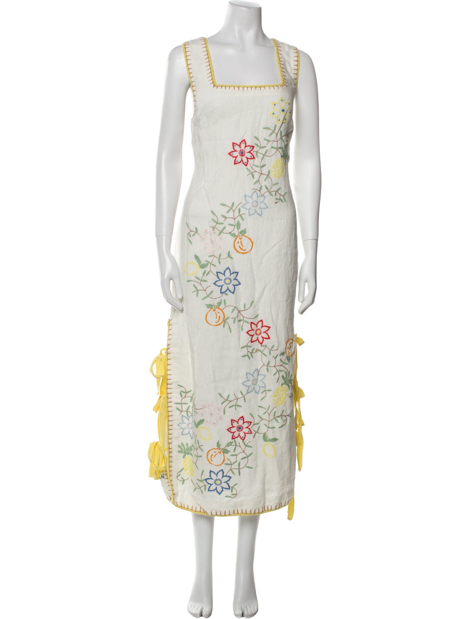 ALÉMAIS Linen Long Dress