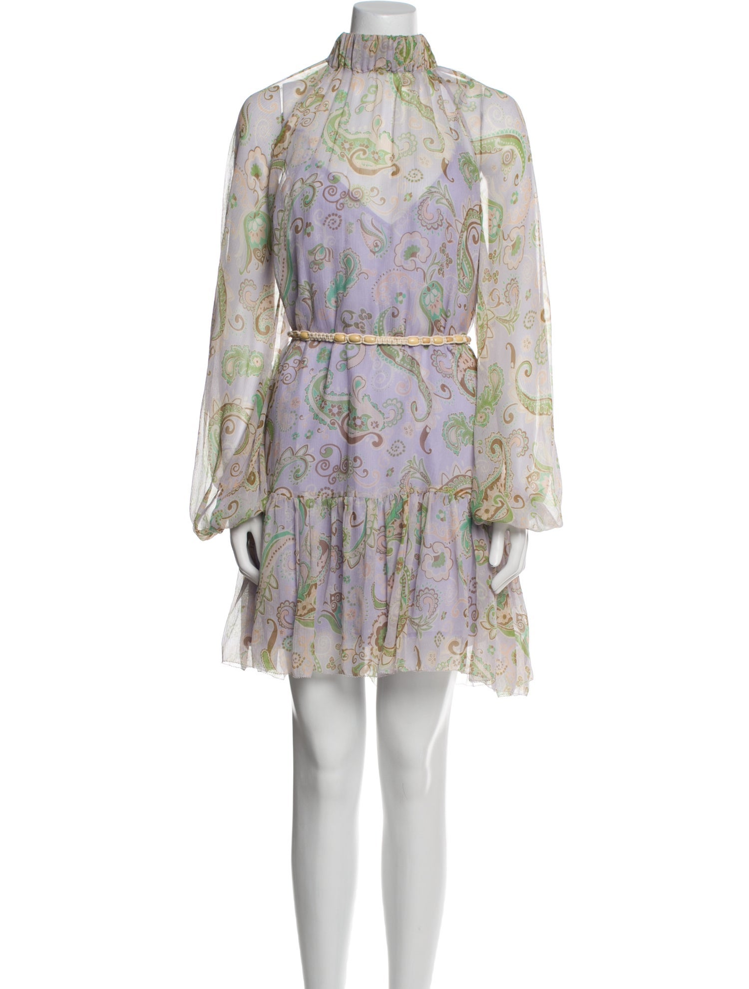 ALÉMAIS Silk Mini Dress