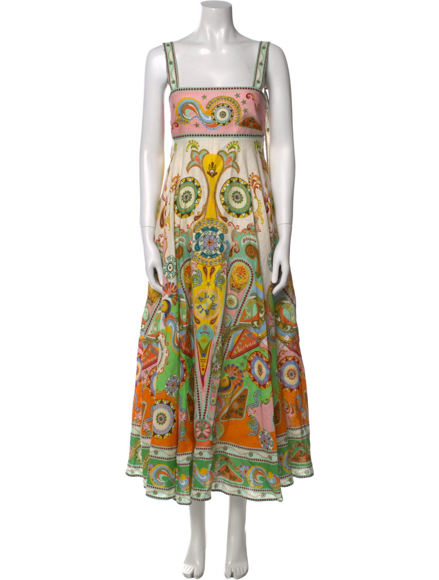 ALÉMAIS Linen Long Dress