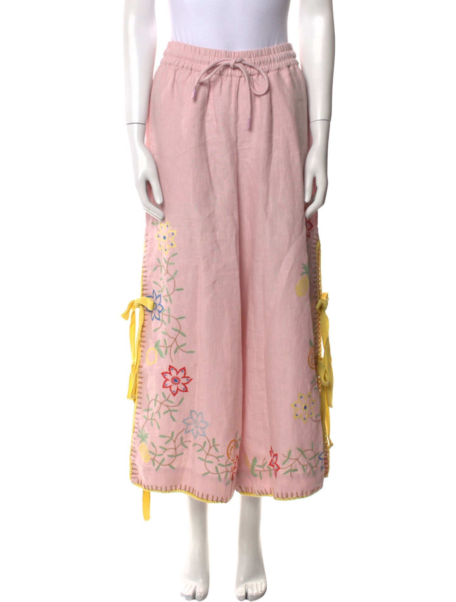 ALÉMAIS Linen Wide Leg Pants