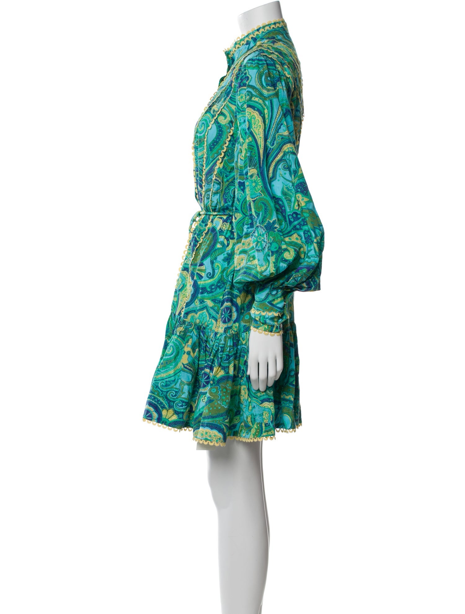 ALÉMAIS Printed Mini Dress