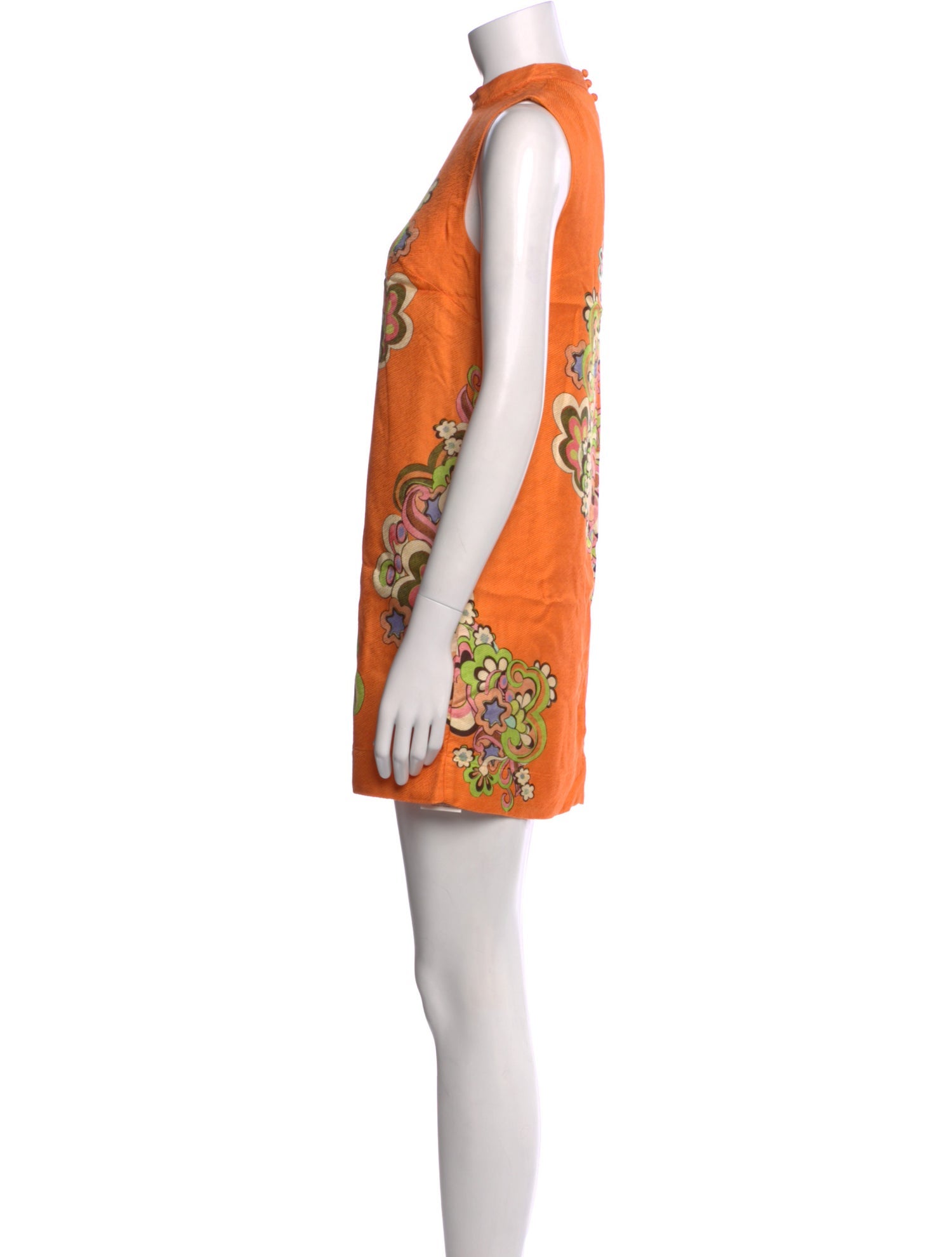 ALÉMAIS Printed Mini Dress