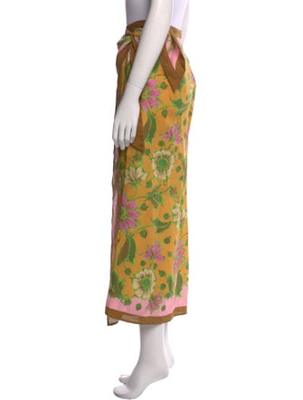 ALÉMAIS Linen Long Skirt