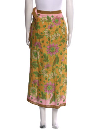 ALÉMAIS Linen Long Skirt