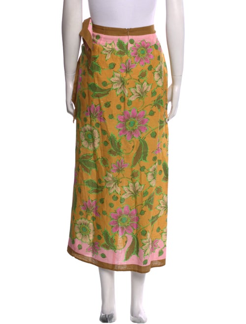 ALÉMAIS Linen Long Skirt