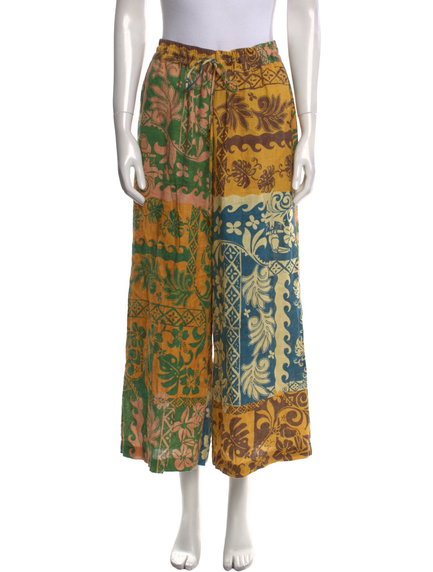 ALÉMAIS Linen Wide Leg Pants