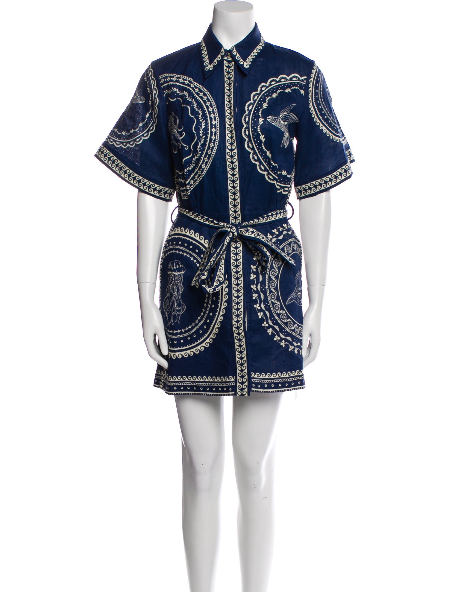 ALÉMAIS Linen Mini Dress w/ Tags