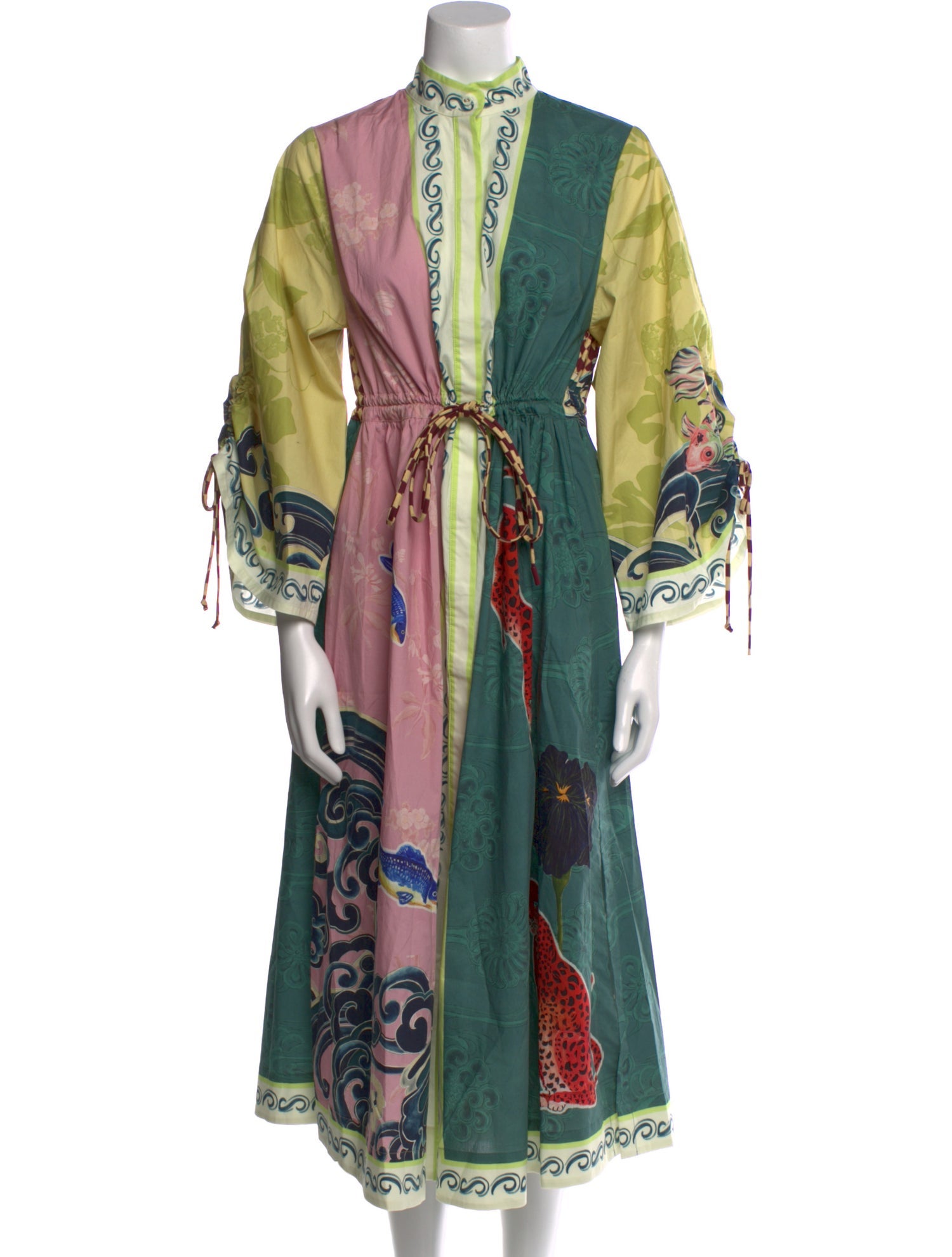 ALÉMAIS Paisley Print Long Dress w/ Tags