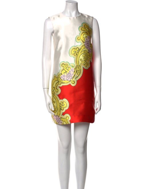 ALÉMAIS Printed Mini Dress