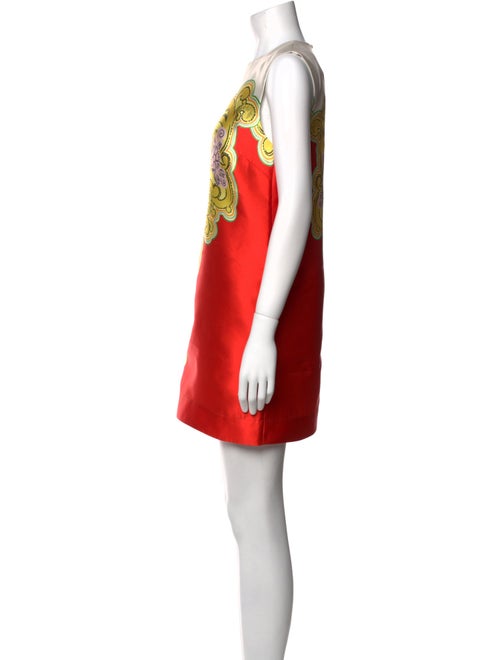 ALÉMAIS Printed Mini Dress