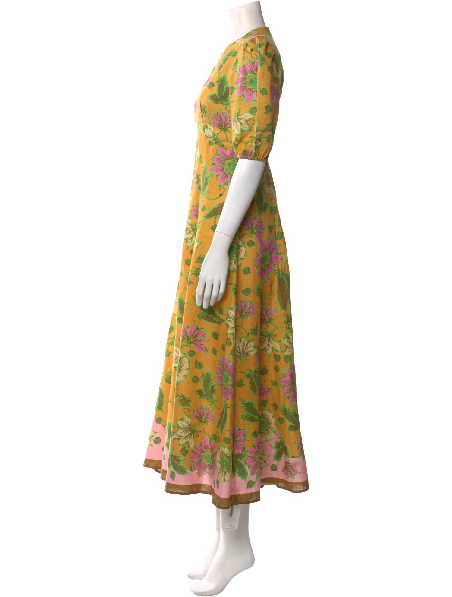 ALÉMAIS Linen Long Dress