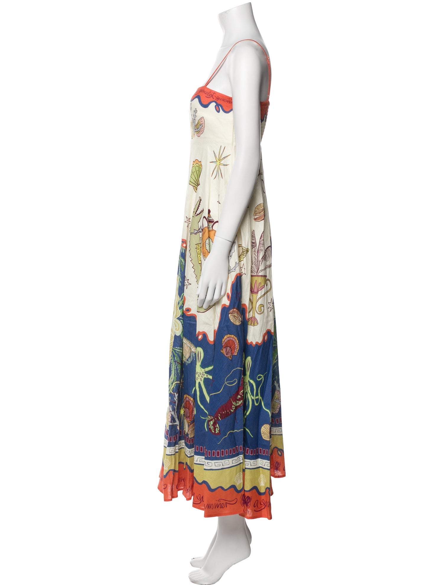 ALÉMAIS Linen Long Dress