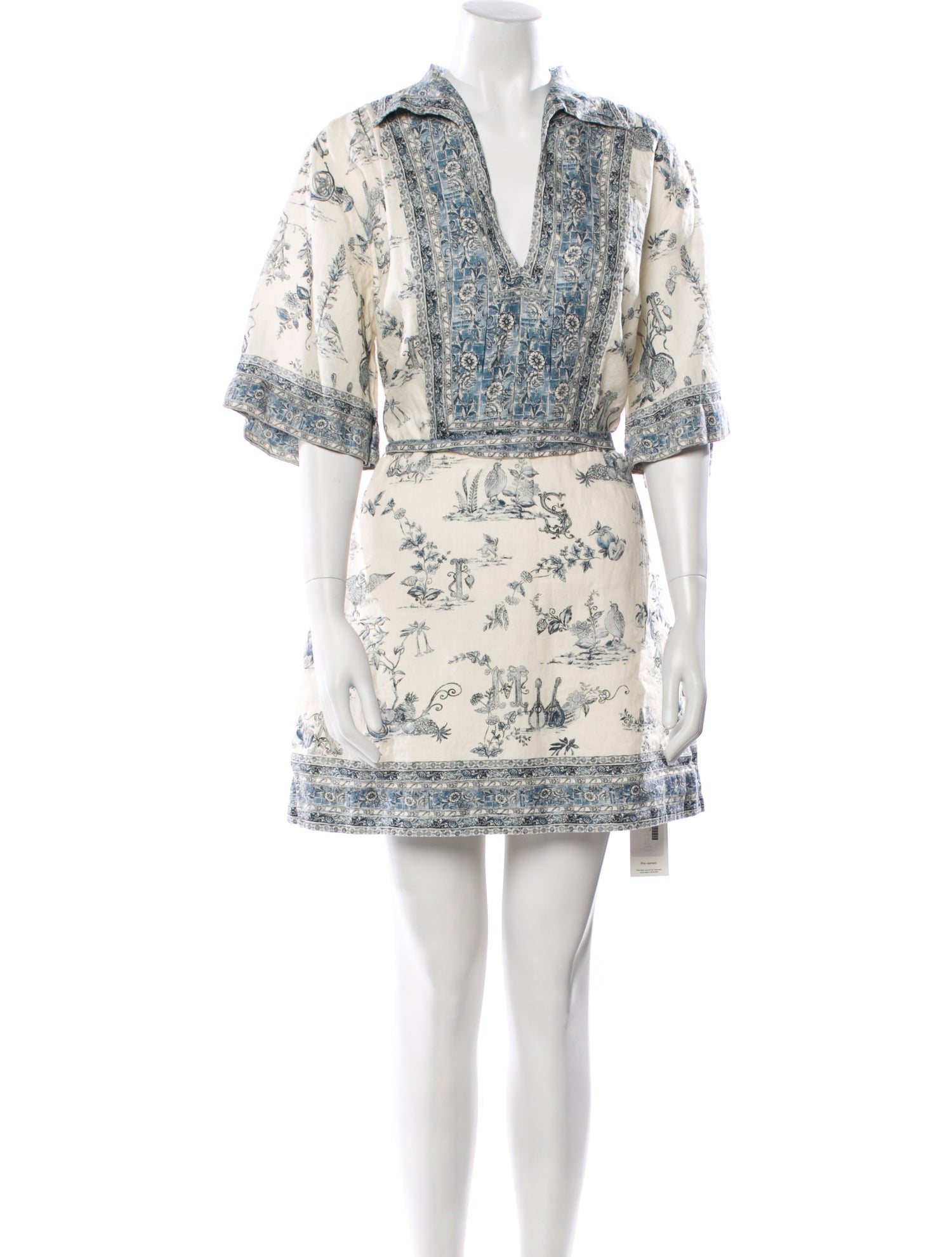 ALÉMAIS Silk Mini Dress