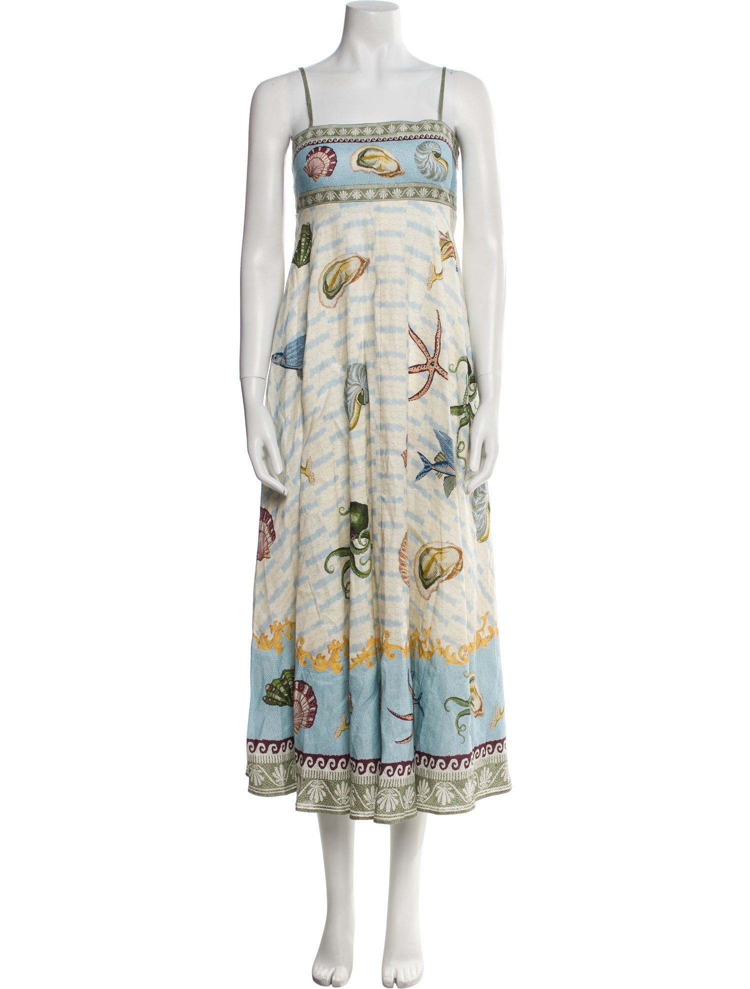 ALÉMAIS Floral Print Long Dress w/ Tags