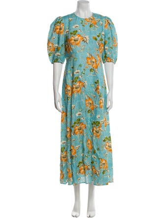 ALÉMAIS Linen Long Dress