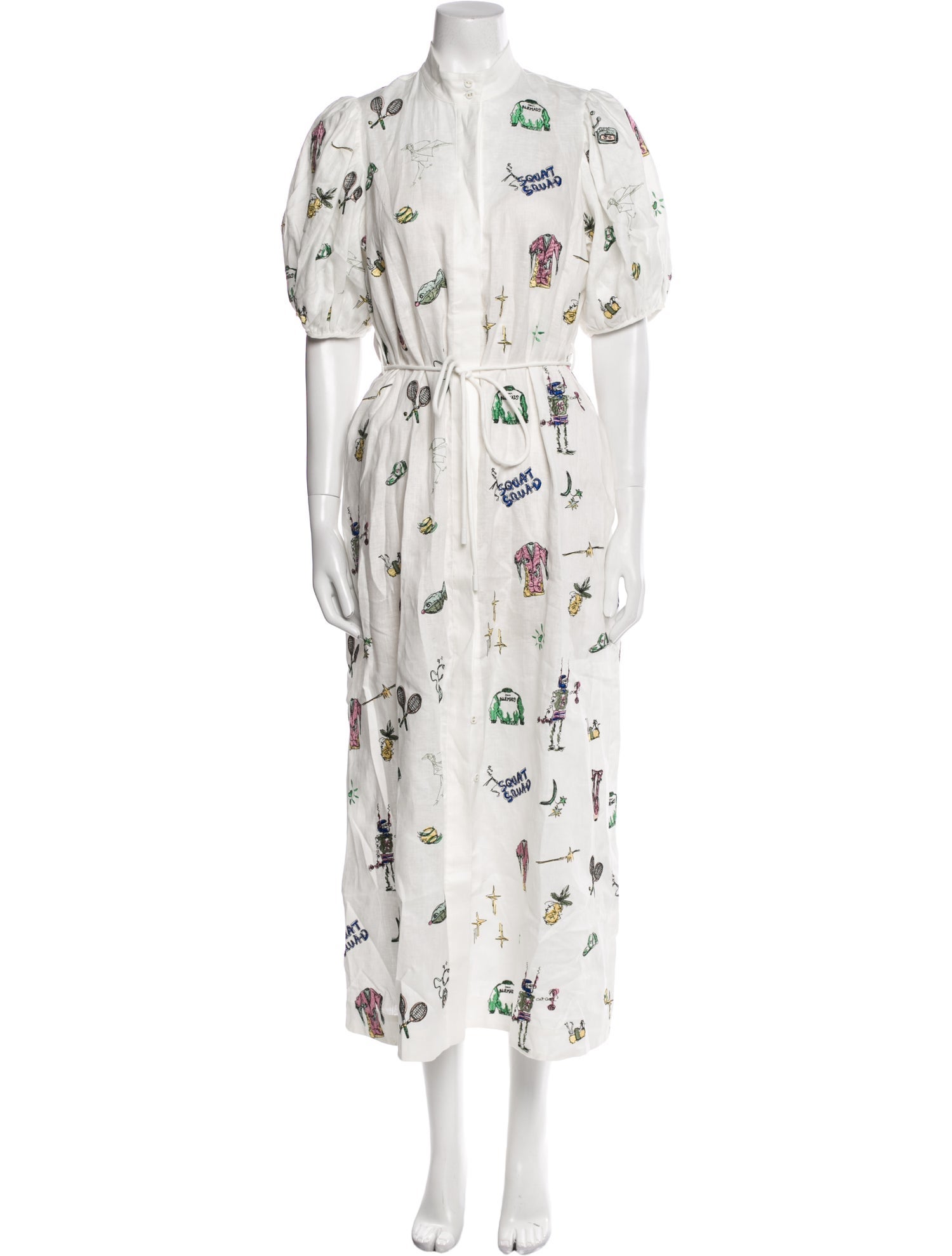 ALÉMAIS Linen Long Dress w/ Tags