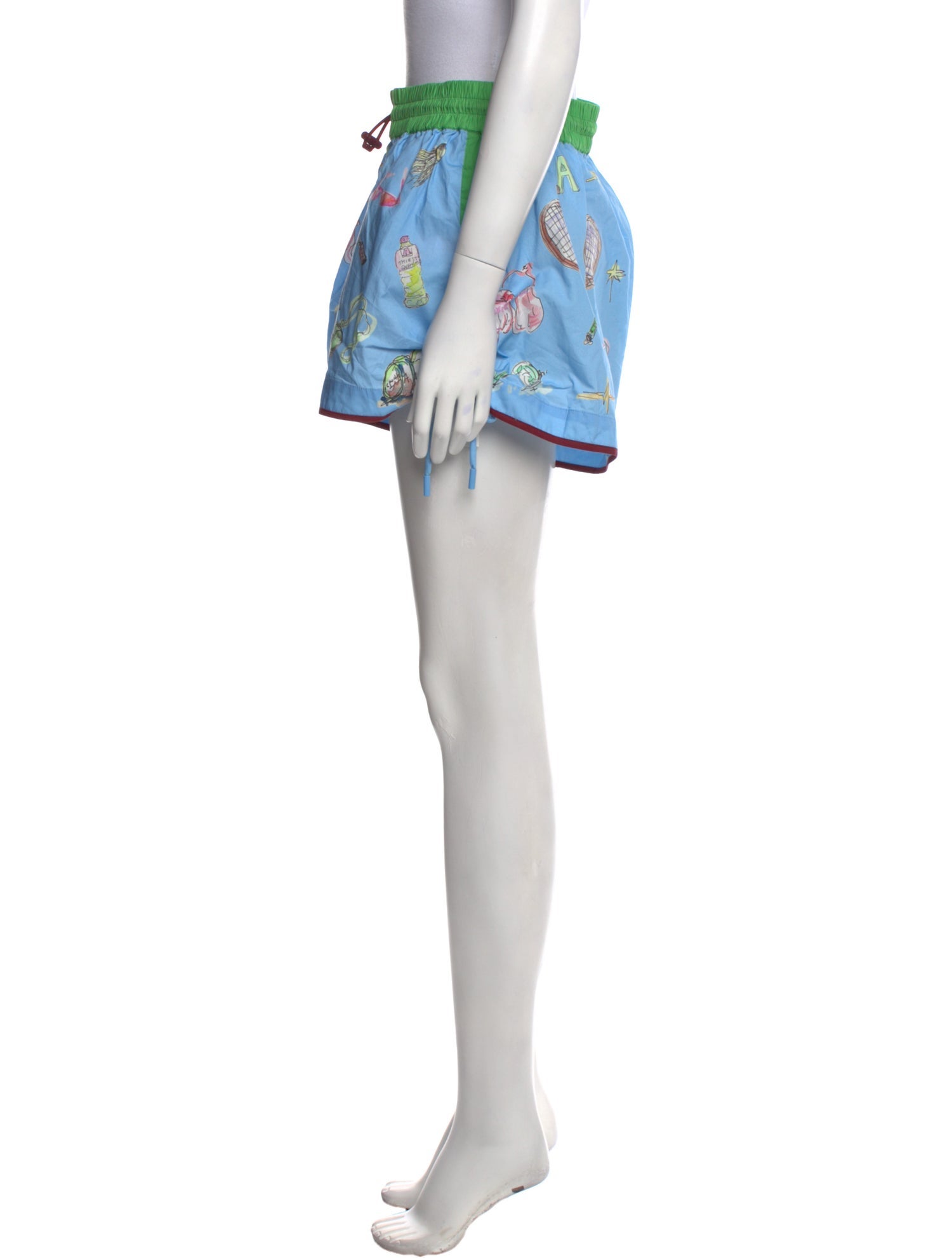 ALÉMAIS Linen Mini Shorts