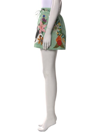 ALÉMAIS Linen Mini Shorts