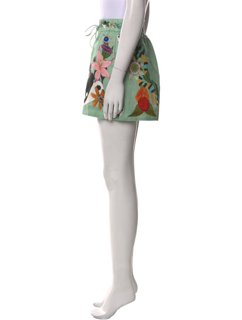 ALÉMAIS Linen Mini Shorts