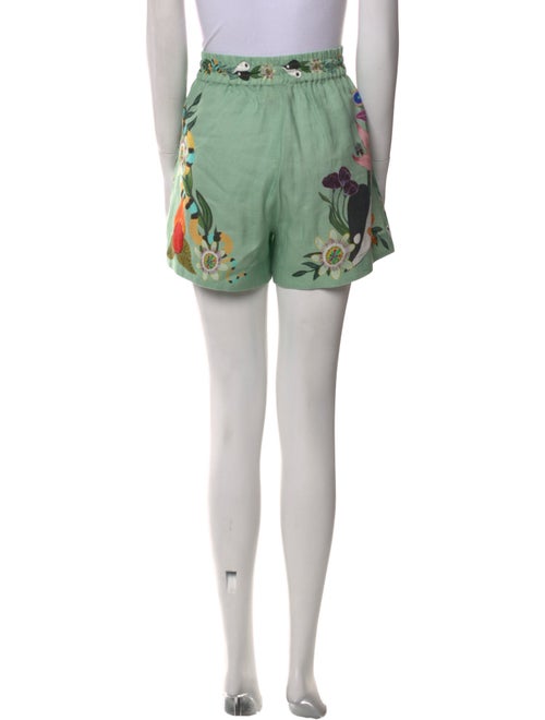 ALÉMAIS Linen Mini Shorts