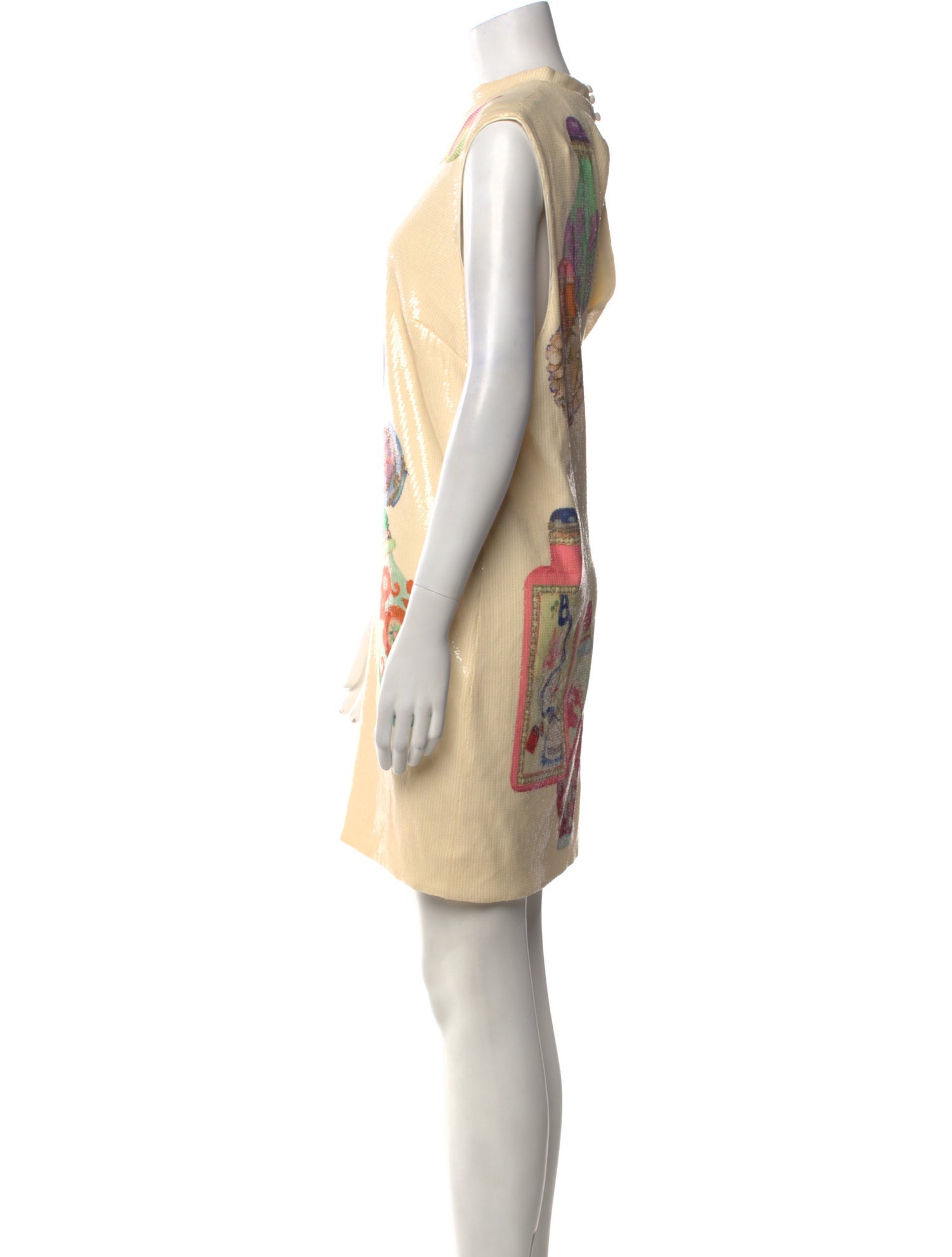 ALÉMAIS Printed Mini Dress