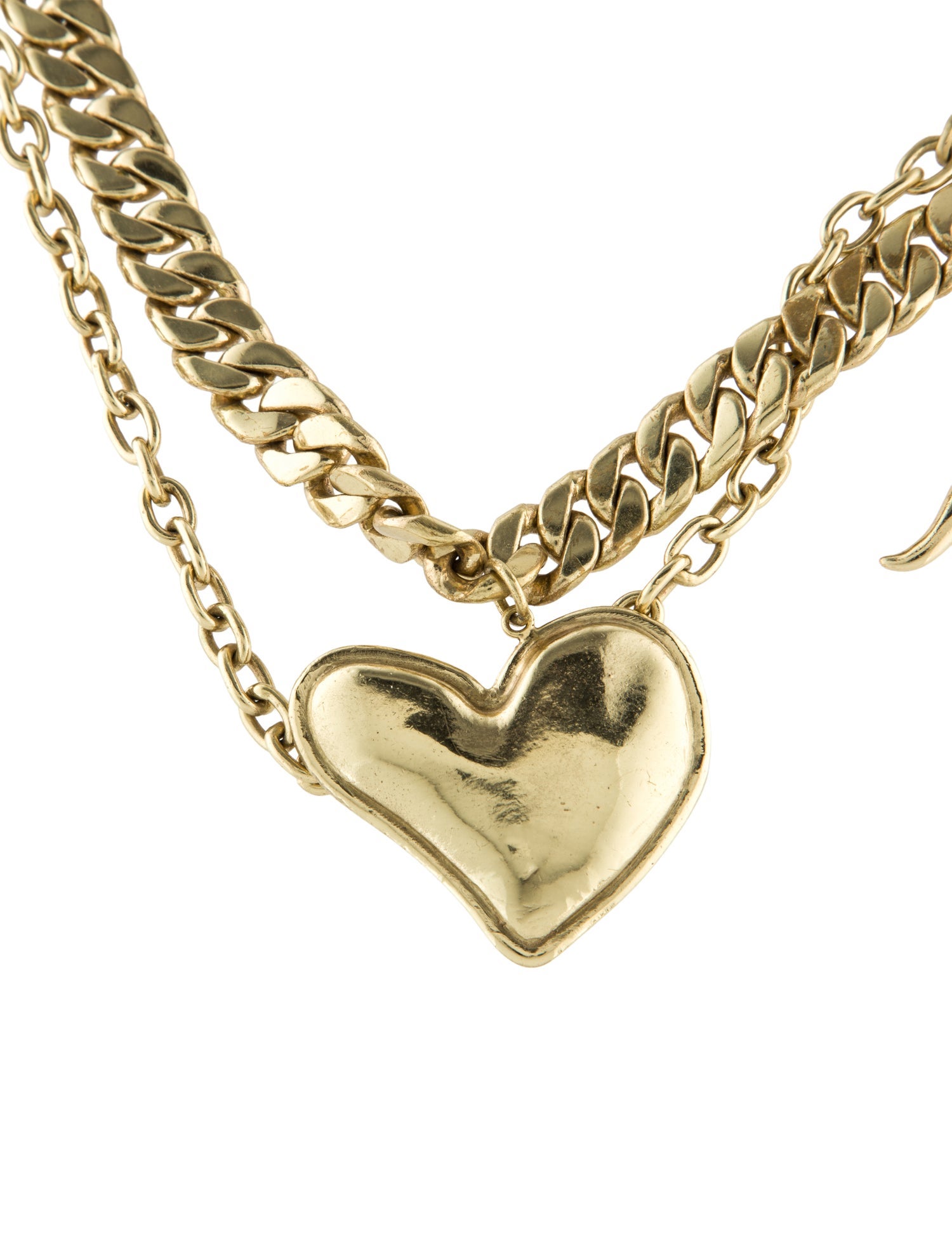 ALÉMAIS High Roller Heart & Chili Necklace