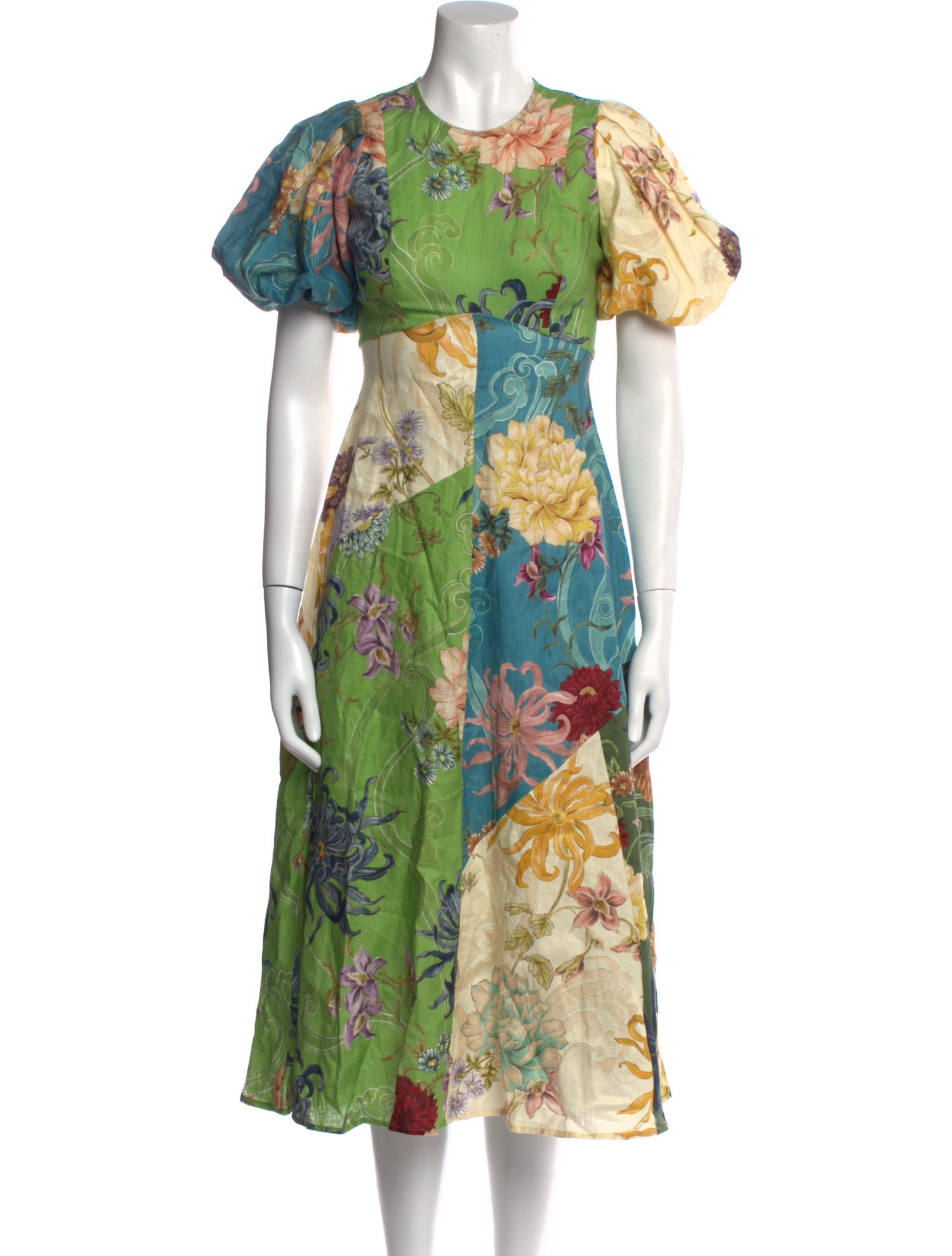 ALÉMAIS Avery Spliced Midi Dress Midi Length Dress w/ Tags