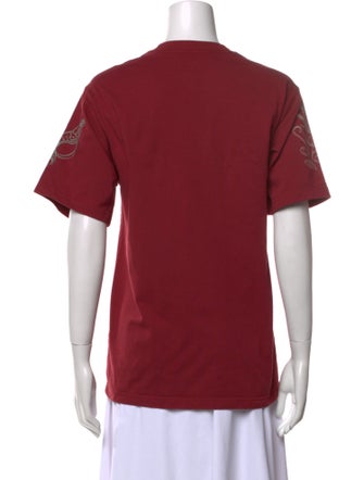 ALÉMAIS Graphic Print Crew Neck T-Shirt