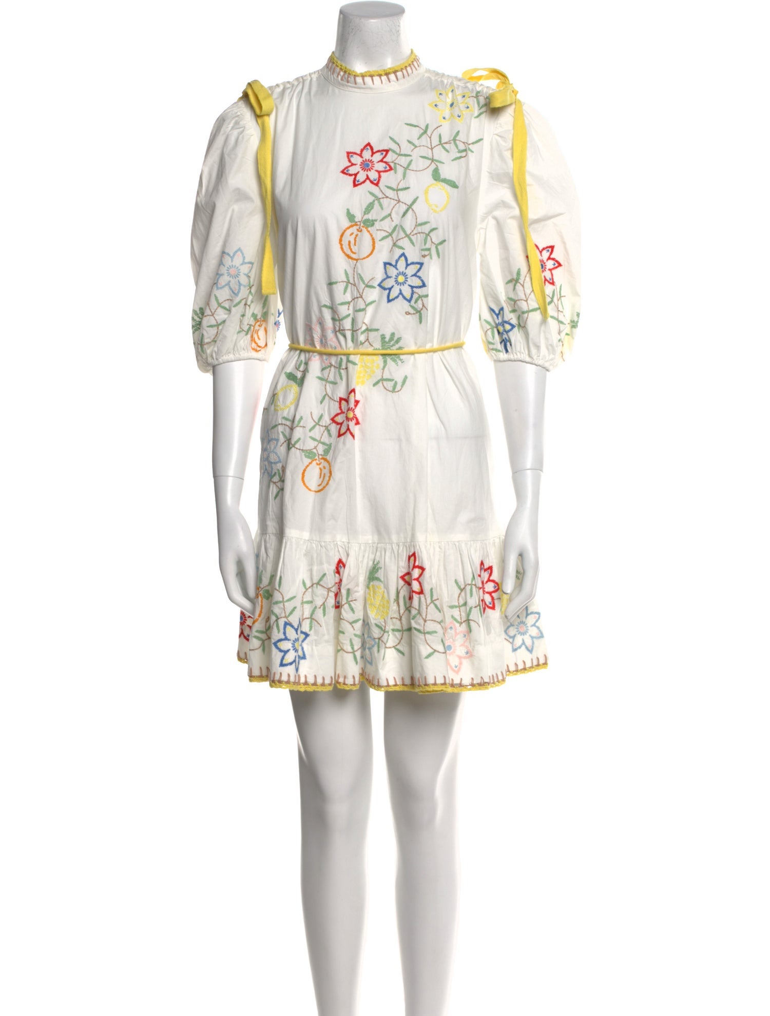 ALÉMAIS Floral Print Mini Dress w/ Tags