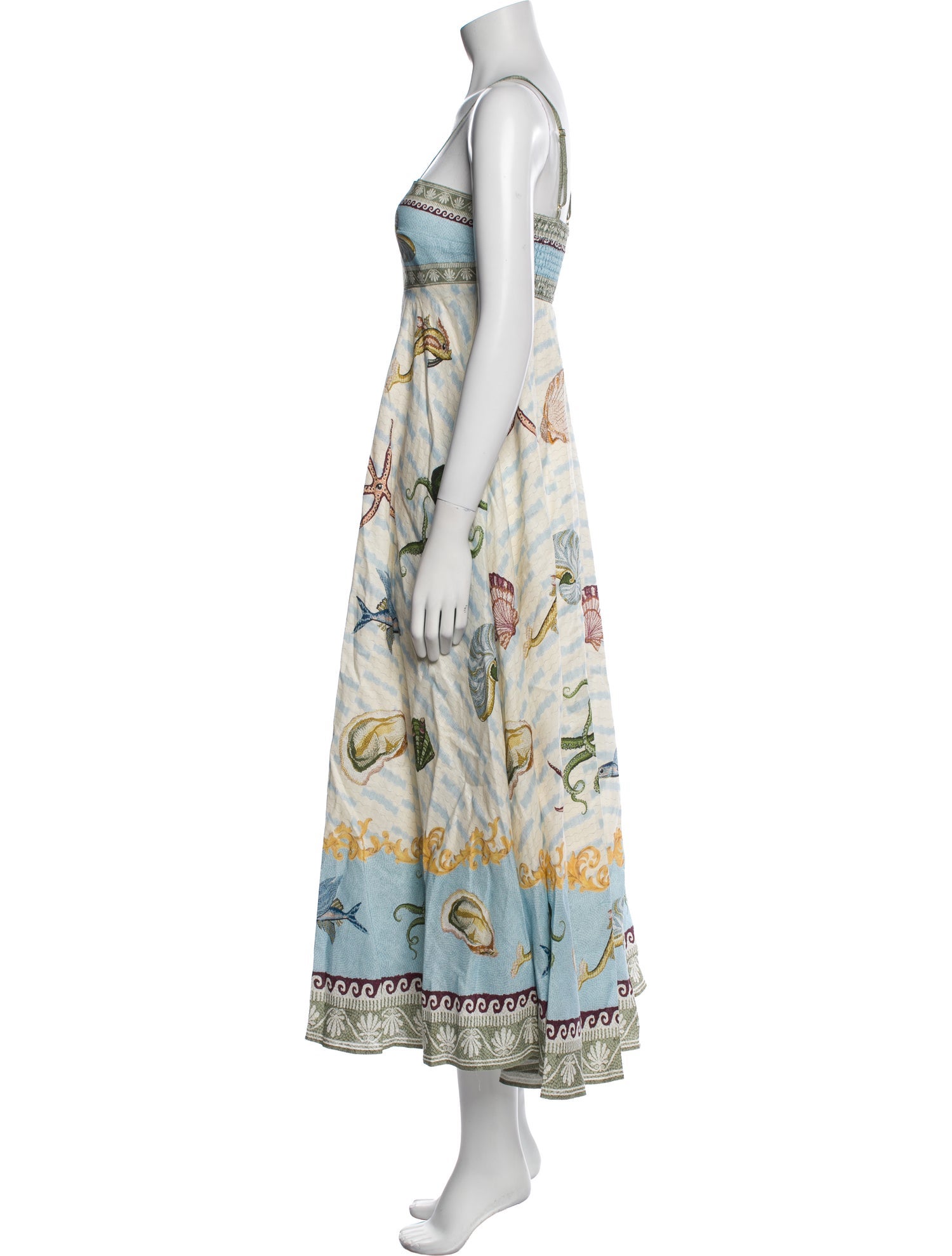 ALÉMAIS Linen Long Dress