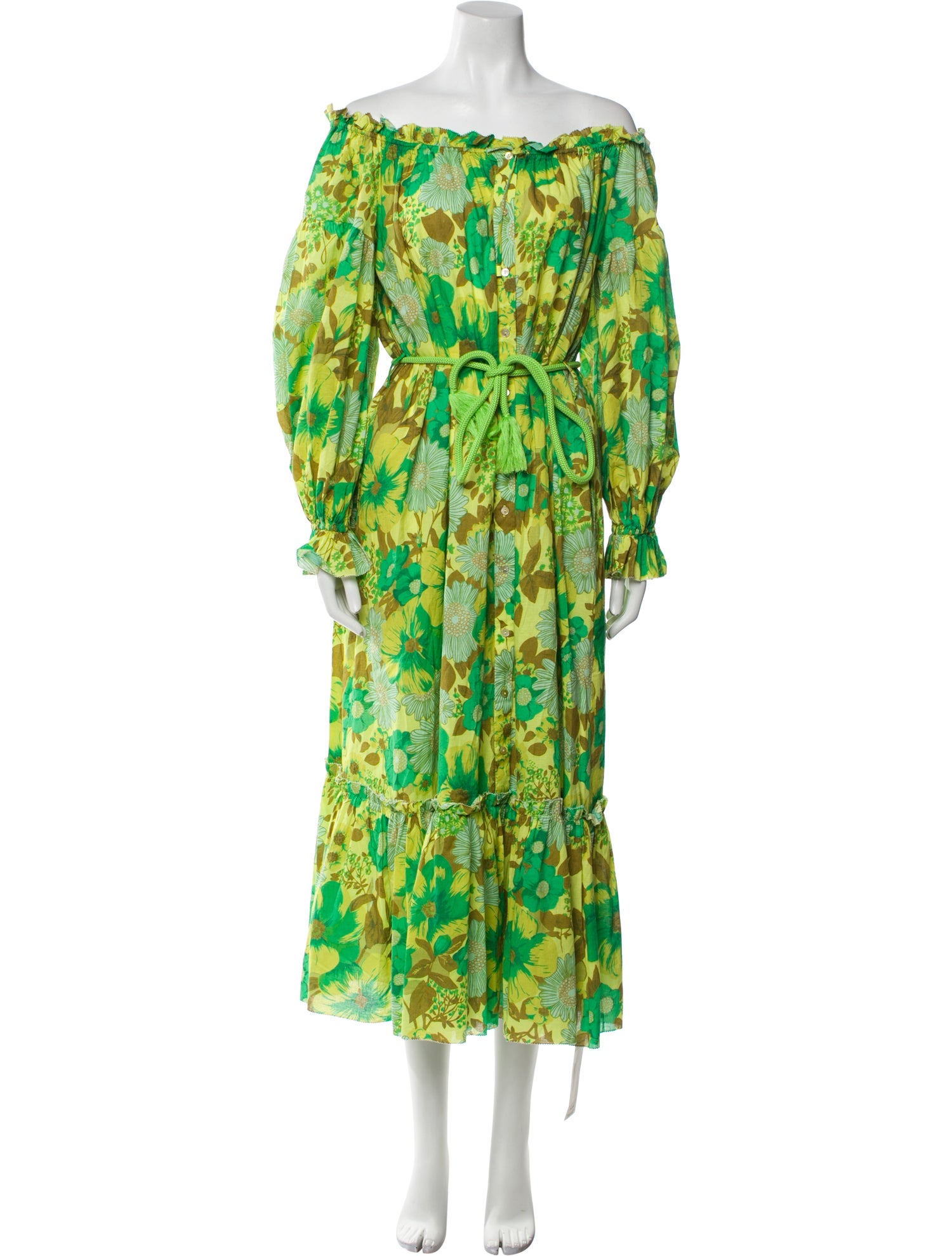 ALÉMAIS Linen Long Dress