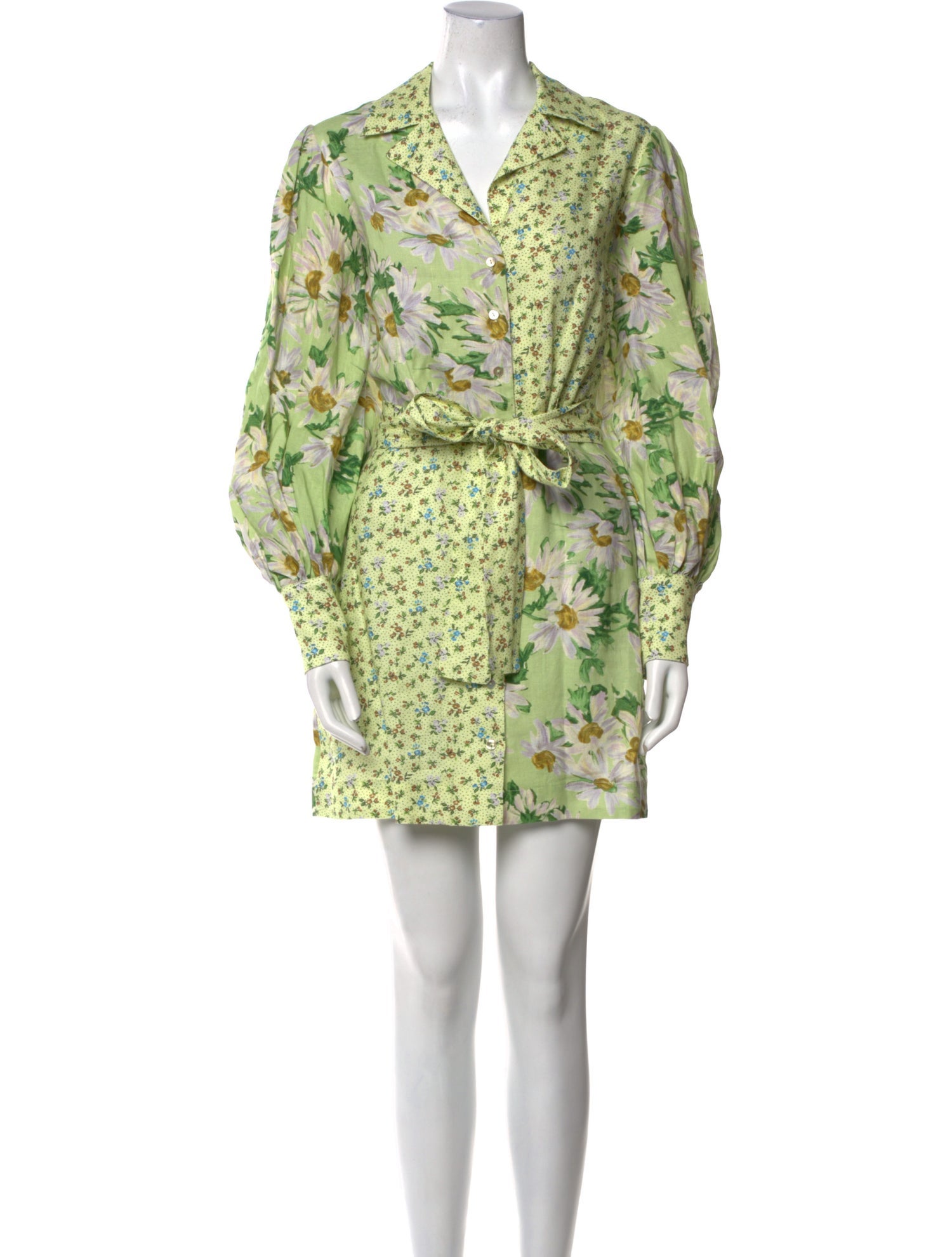 ALÉMAIS Linen Mini Dress