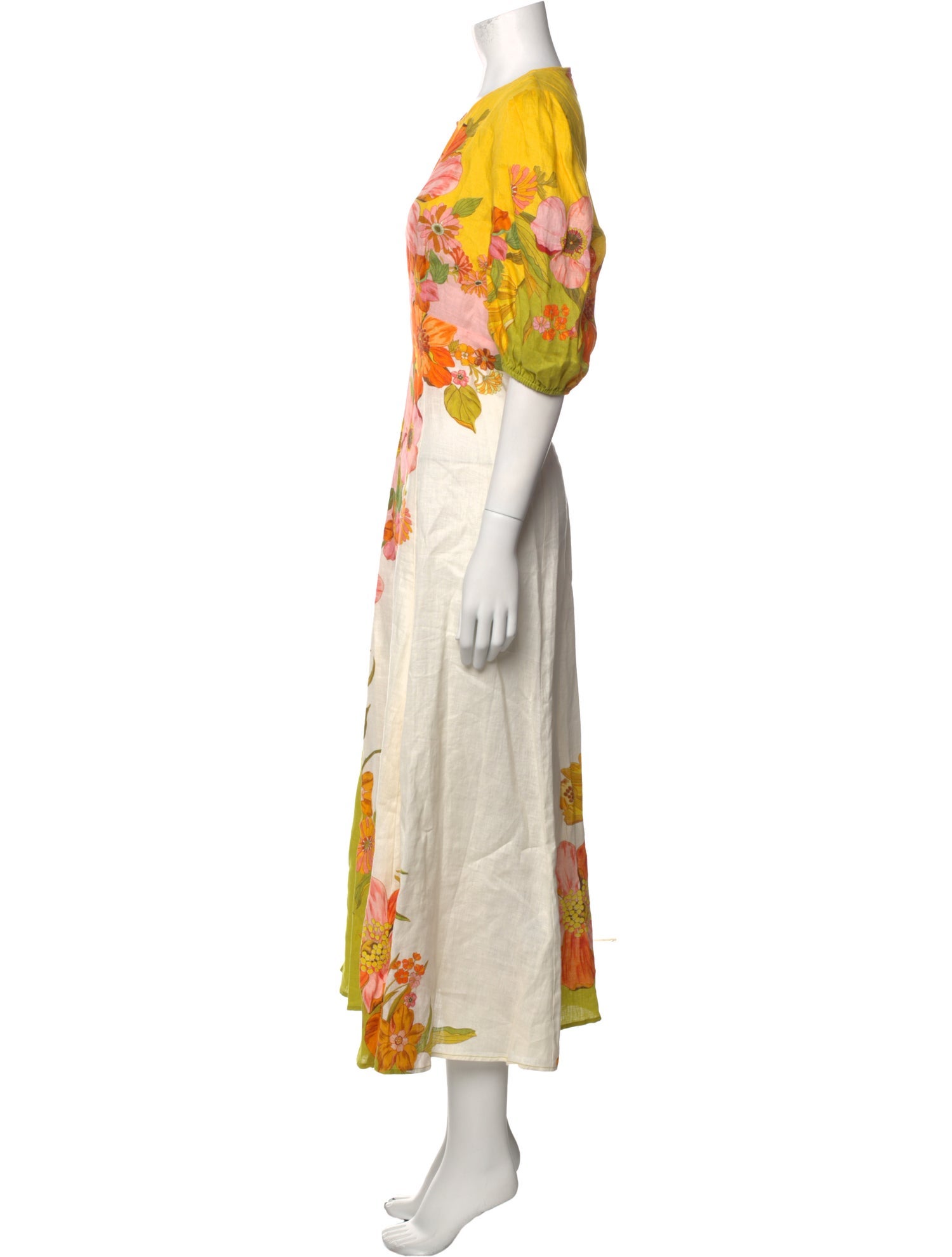 ALÉMAIS Linen Long Dress