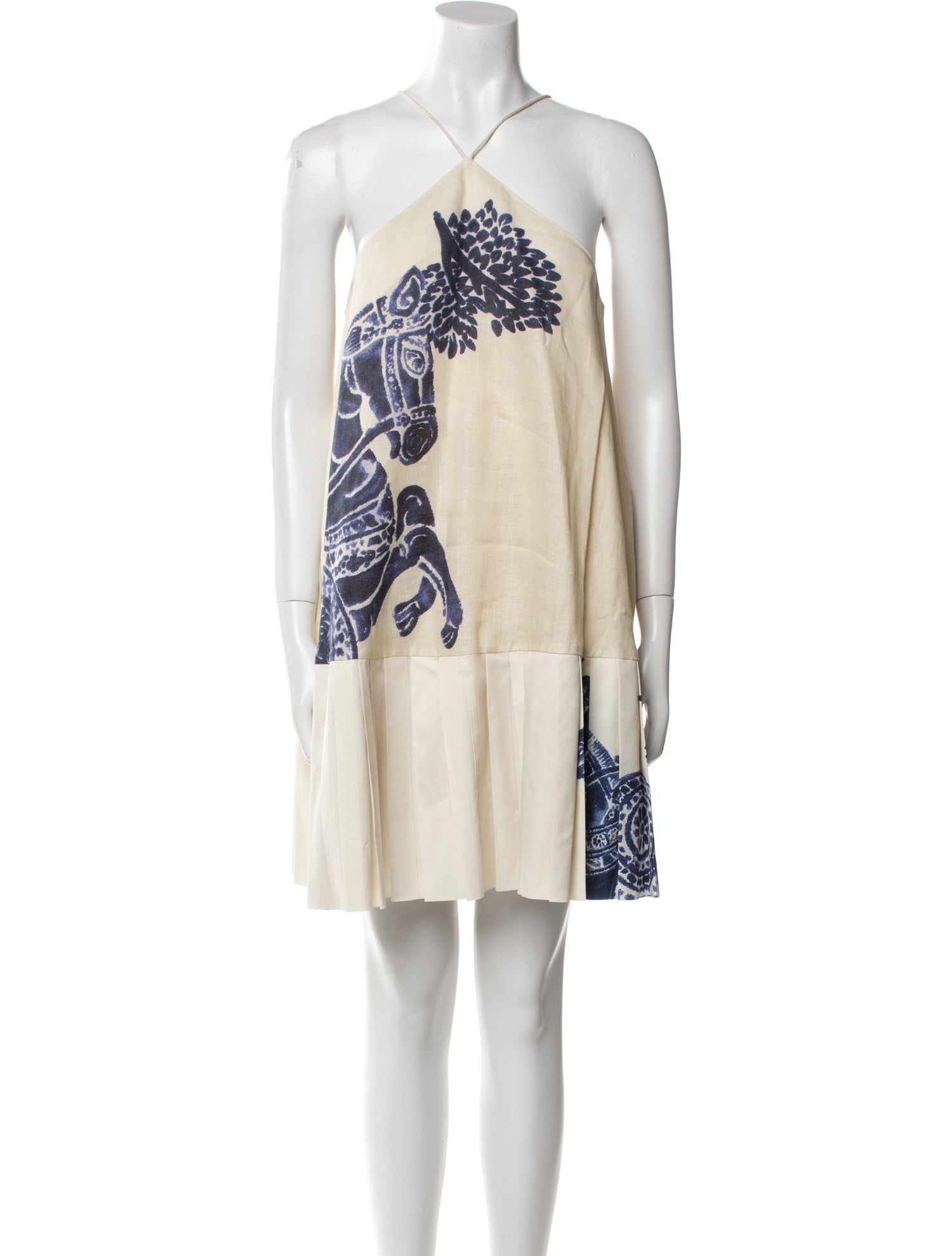 ALÉMAIS Linen Mini Dress