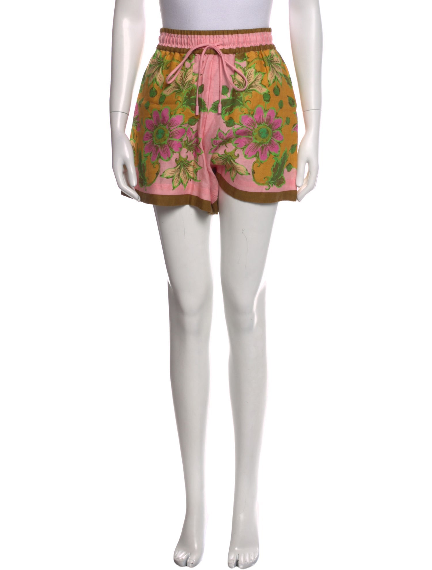ALÉMAIS Linen Mini Shorts