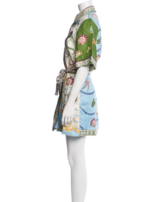 ALÉMAIS Linen Mini Dress