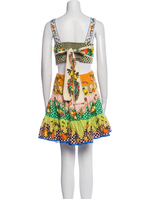 ALÉMAIS Floral Print Knee-Length Dress