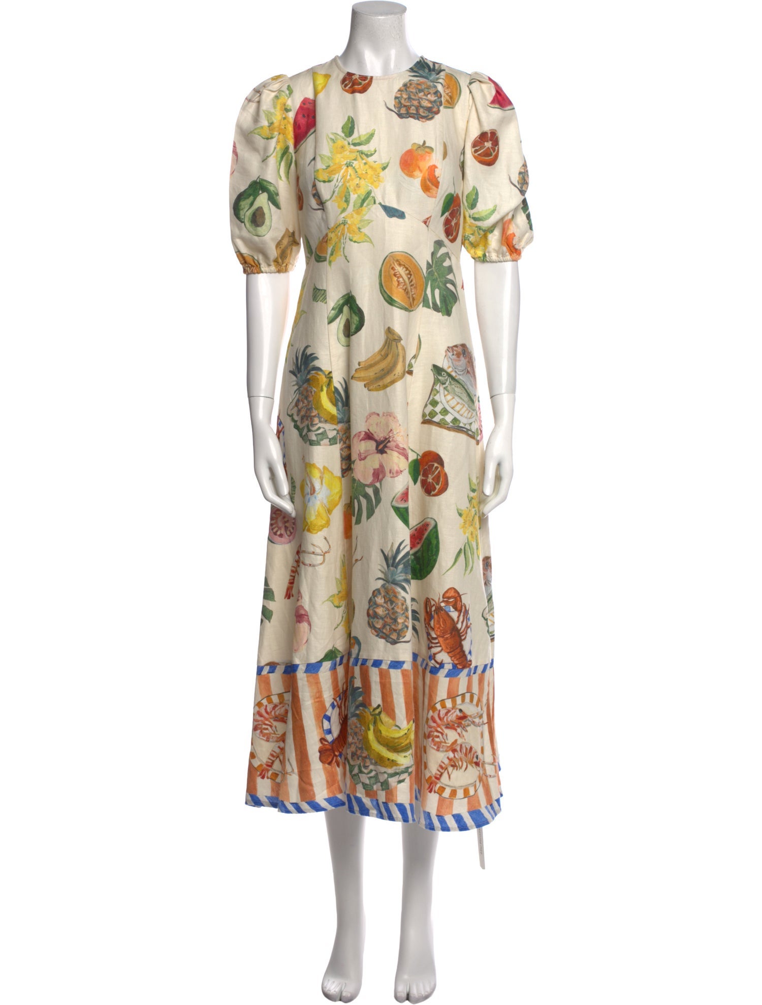 ALÉMAIS Linen Long Dress