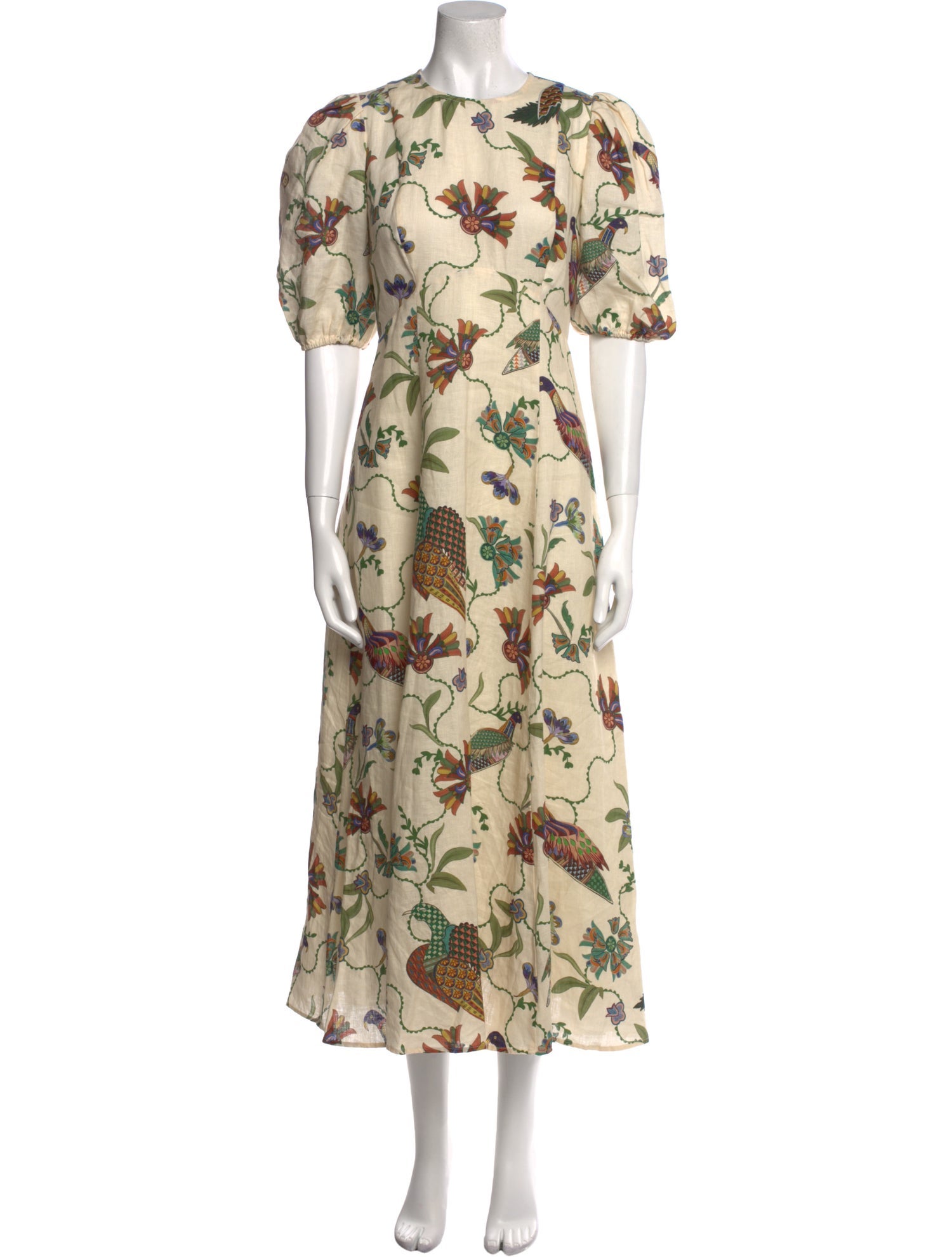 ALÉMAIS Linen Long Dress