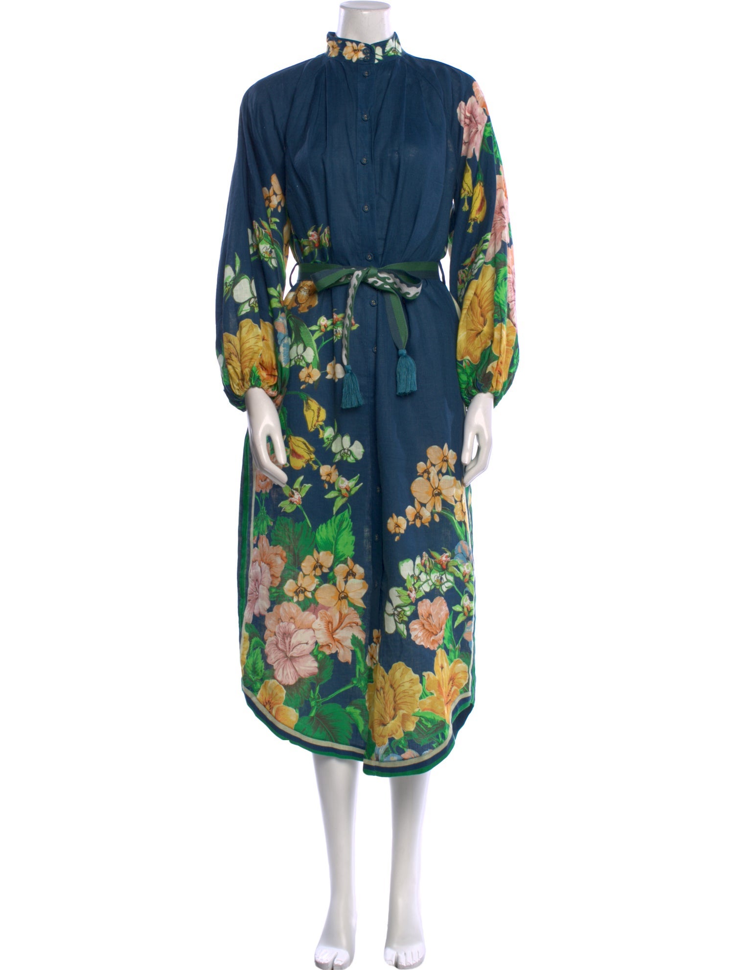 ALÉMAIS Linen Long Dress