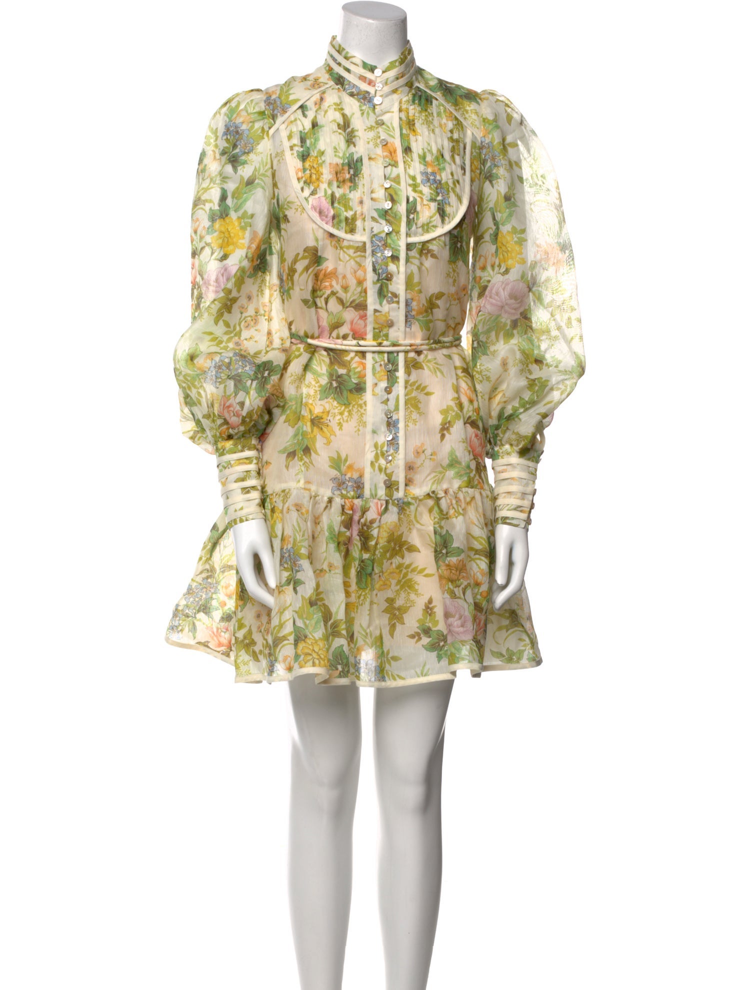 ALÉMAIS Linen Mini Dress