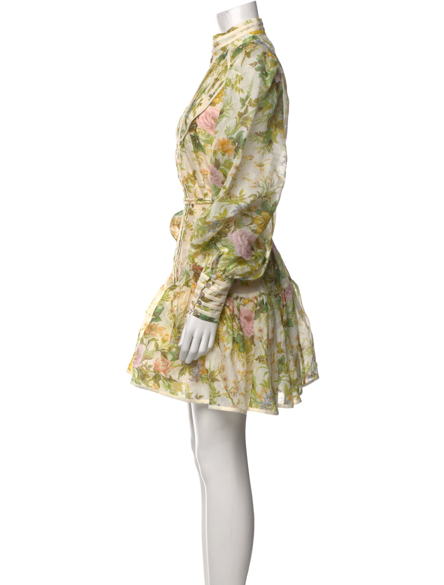 ALÉMAIS Linen Mini Dress